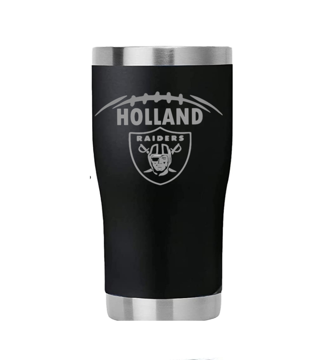 20 oz. Stainless Steel Tumbler- Black Main Image