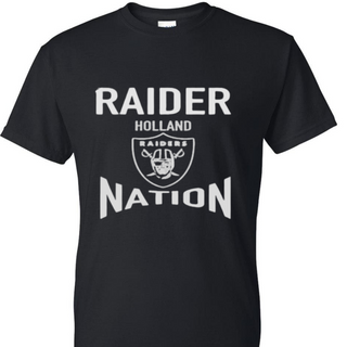 T-Shirt- Black - Raider Nation