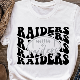 Groovy Football T-Shirt- white 