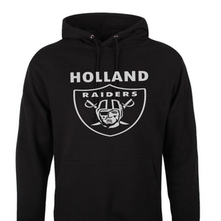 Adult Unisex Pullover Hooded Sweatshirt- Black