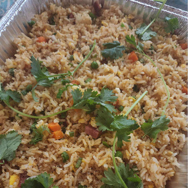 COMBINATION FRIED RICE TRAY