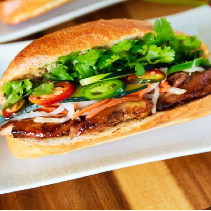 Grilled Chicken Banh Mi 