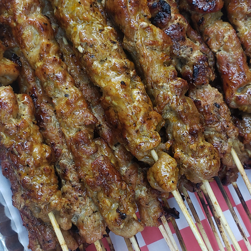 Grilled Pork Skewer