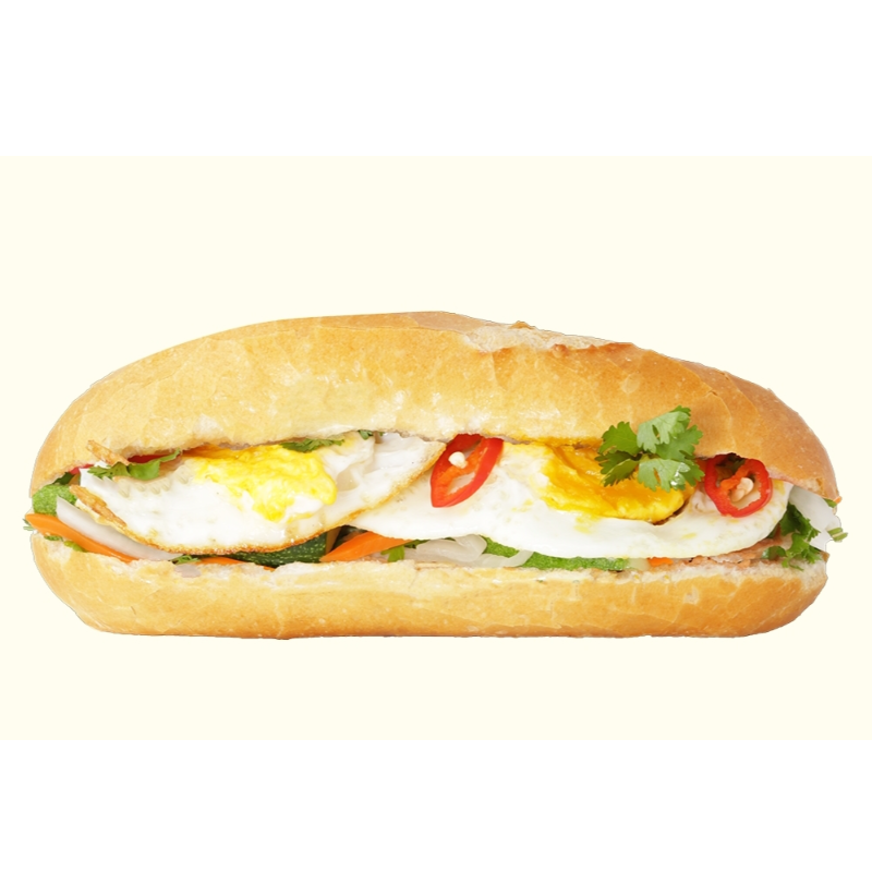 Fried Eggs Banh Mi