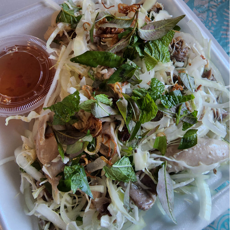 CHICKEN SALAD WITH CABBAGE (WHOLE CHICKEN)