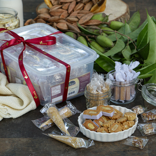 Assorted Pili Treats in Rectangular Tub