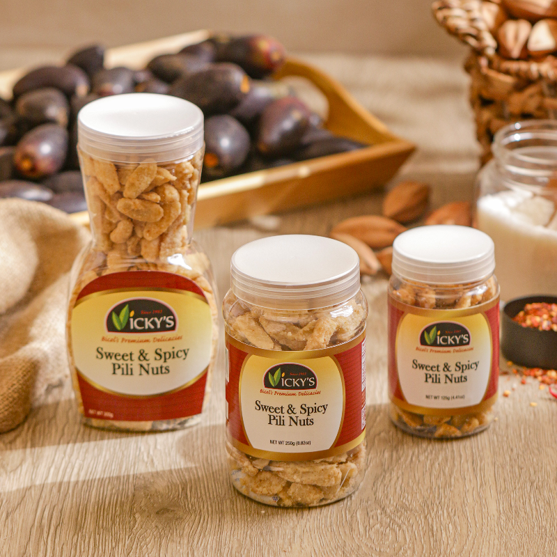 Sweet and Spicy Pili Nuts