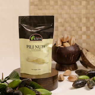 Pili Nuts with Wasabi