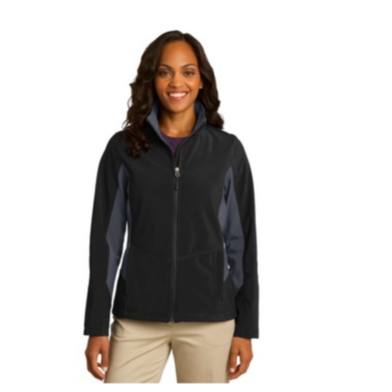 Ladies' Port Authority Core Colorblock Soft Shell Jacket Main Image