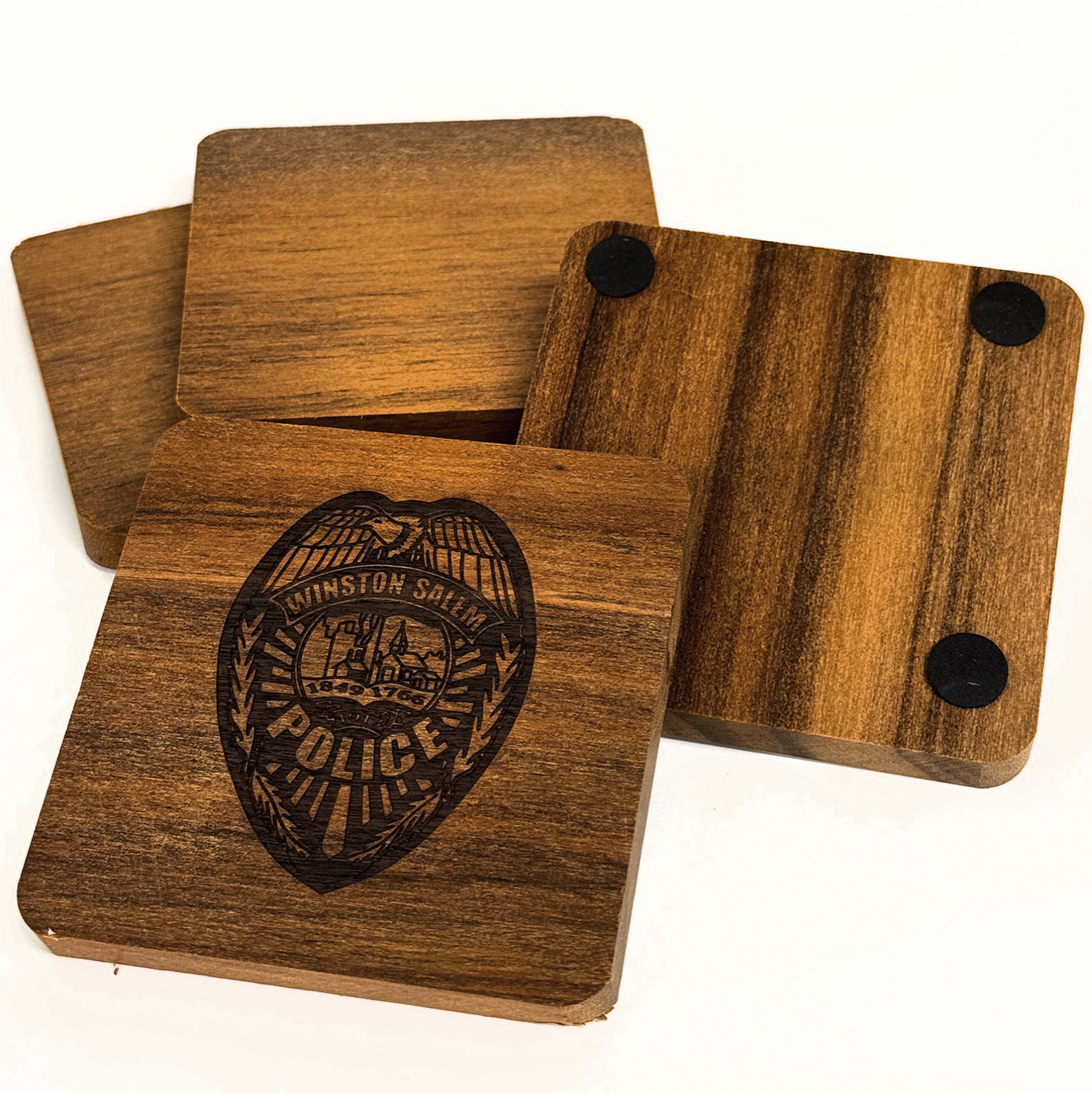 PSC Pay & Take - WSPD Wood Beverage Coaster