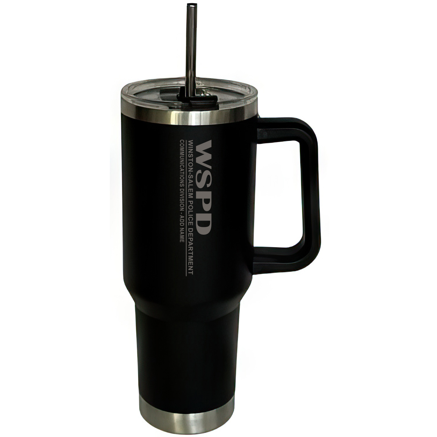 Pay & Take - 40 Ounce WSPD Tumbler w Side Handle