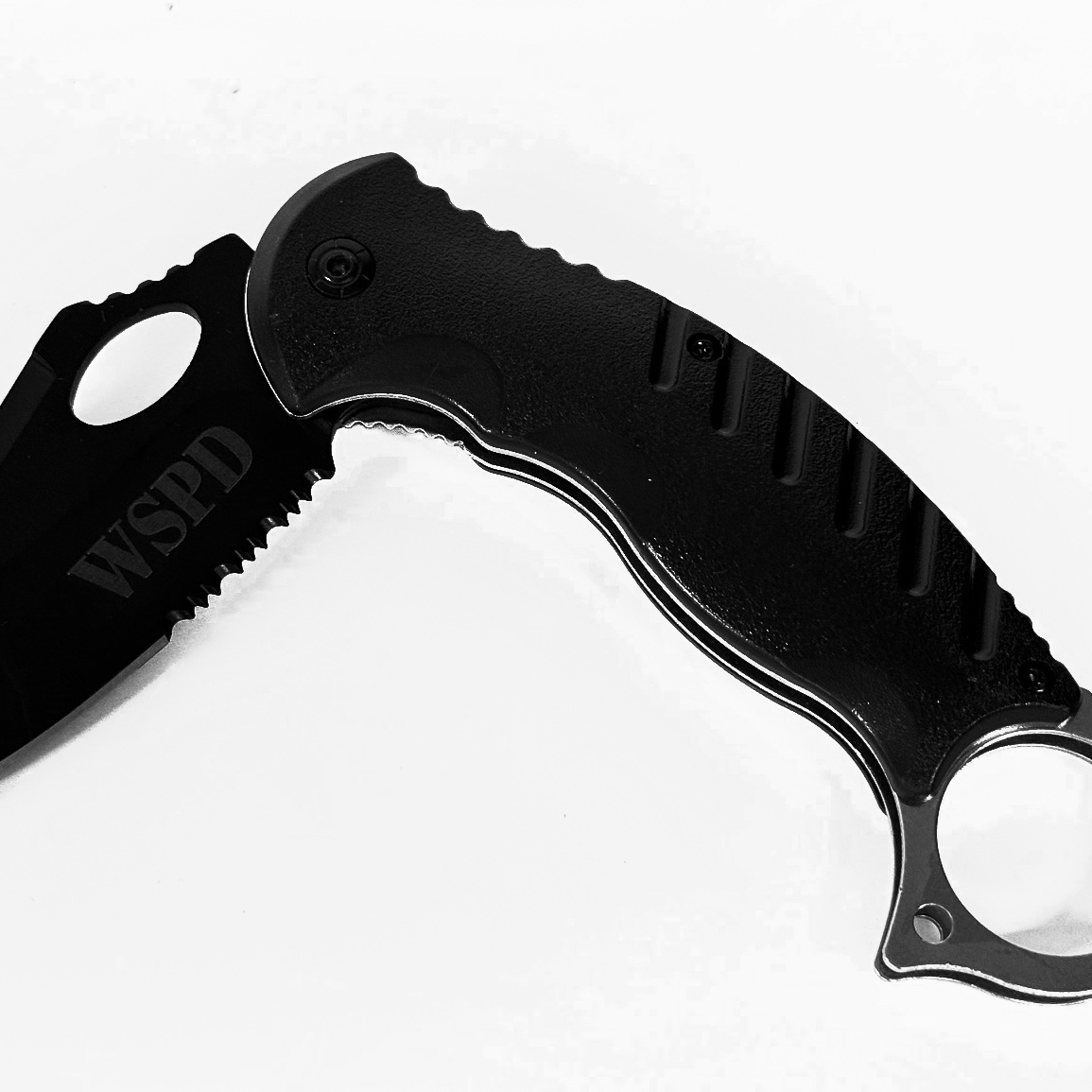 PSC Pay & Take -  WSPD Black Tactical Utility Knife