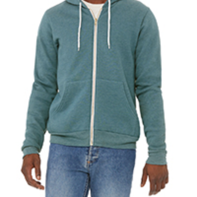 Zipper Hoodie BLUE Main Image