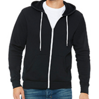 Zipper Hoodie BLACK