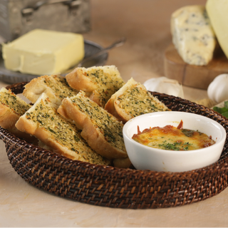 Pane All'aglio con Spinaci