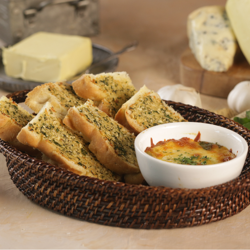 Pane All'aglio con Spinaci Main Image