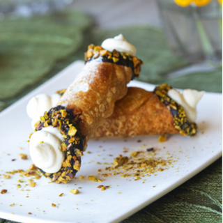 Pistachio Cannoli (Box of 4)