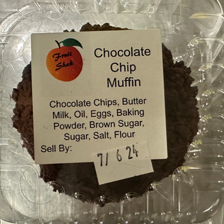 Chocolate Chip Muffin - 1 ct
