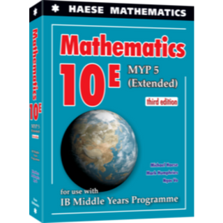 Mathematics 10E (MYP 5 Extended) 3rd Ed ISBN:9781922416384
