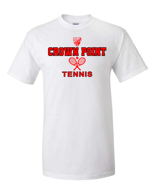 White Gildan Cotton Adult T-Shirt - Short Sleeve