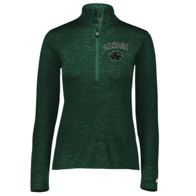 Russell Athletic Dri Power Lightweight Quarter Zip - Womens