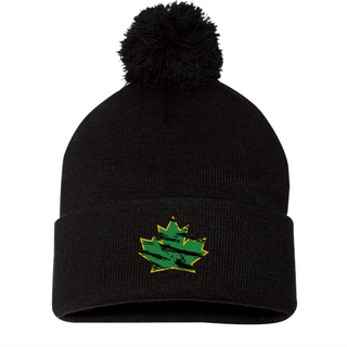 Sportsman Pom Pom 12inch Knit Beanie