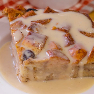 Southern Bread Pudding with Classic Hard Sauce