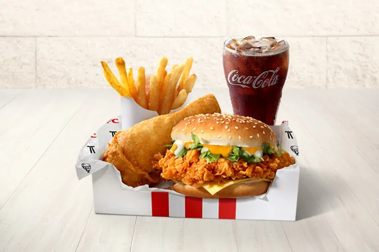 Zinger Cheezy Box Main Image