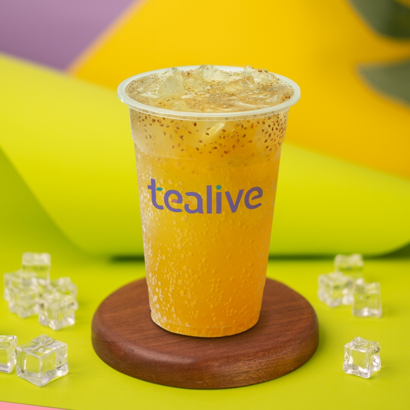 Sparkling Lemonade Tea with Chia Seed Main Image