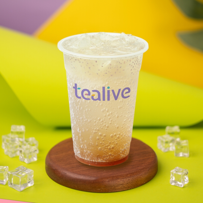 Sparkling Lychee Tea with Chia Seed Main Image