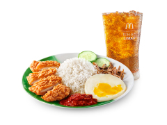 Nasi Lemak McD™ + Spicy Chicken McDeluxe Cutlet Main Image