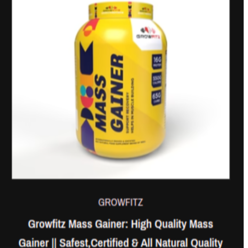 Mass Gainer (1kg) Main Image