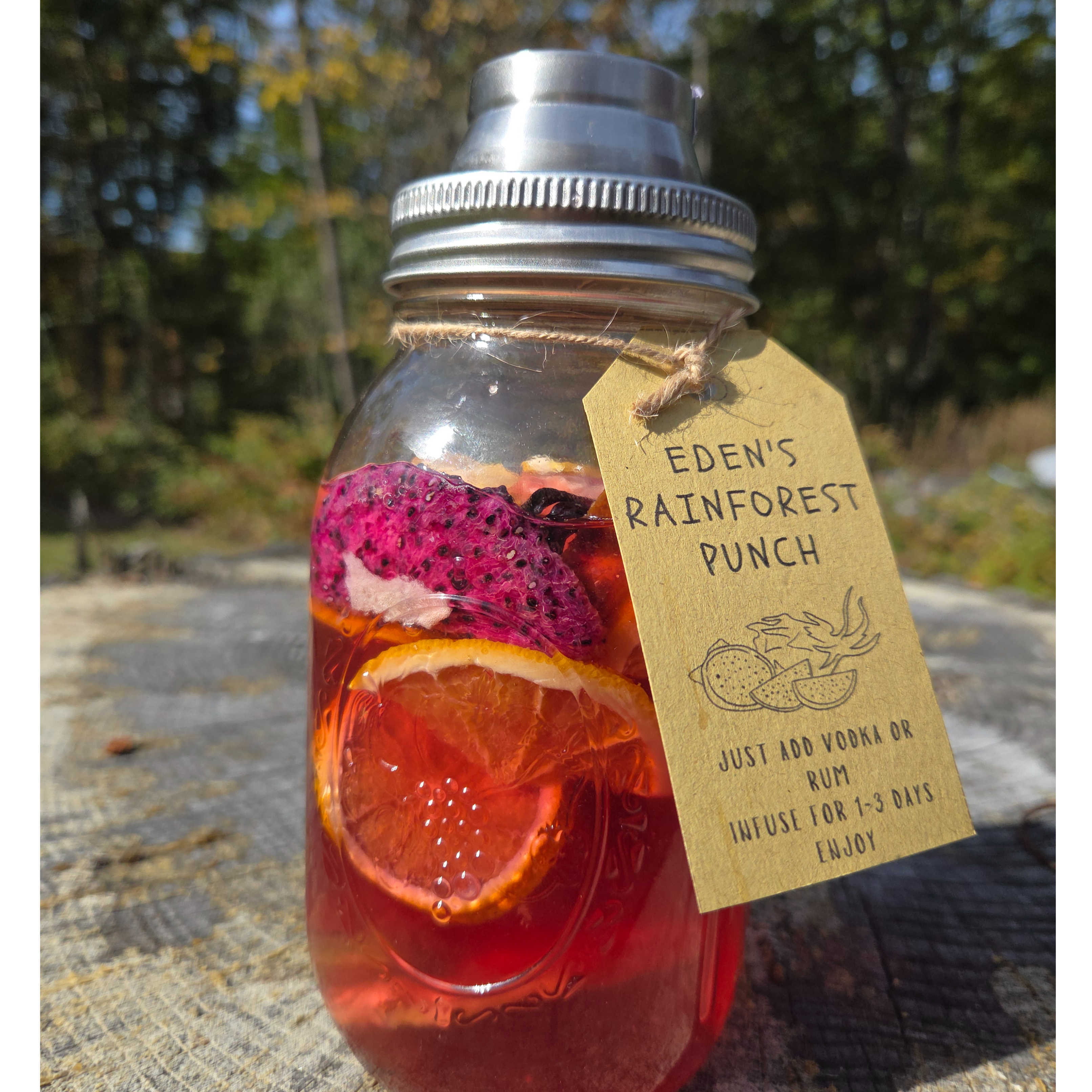 Eden' Rainforest Punch-Dried Craft Blend 32 oz. 