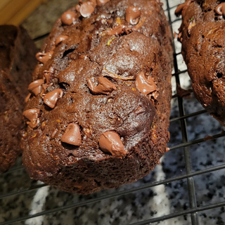 Double Chocolate Zucchini Bread 