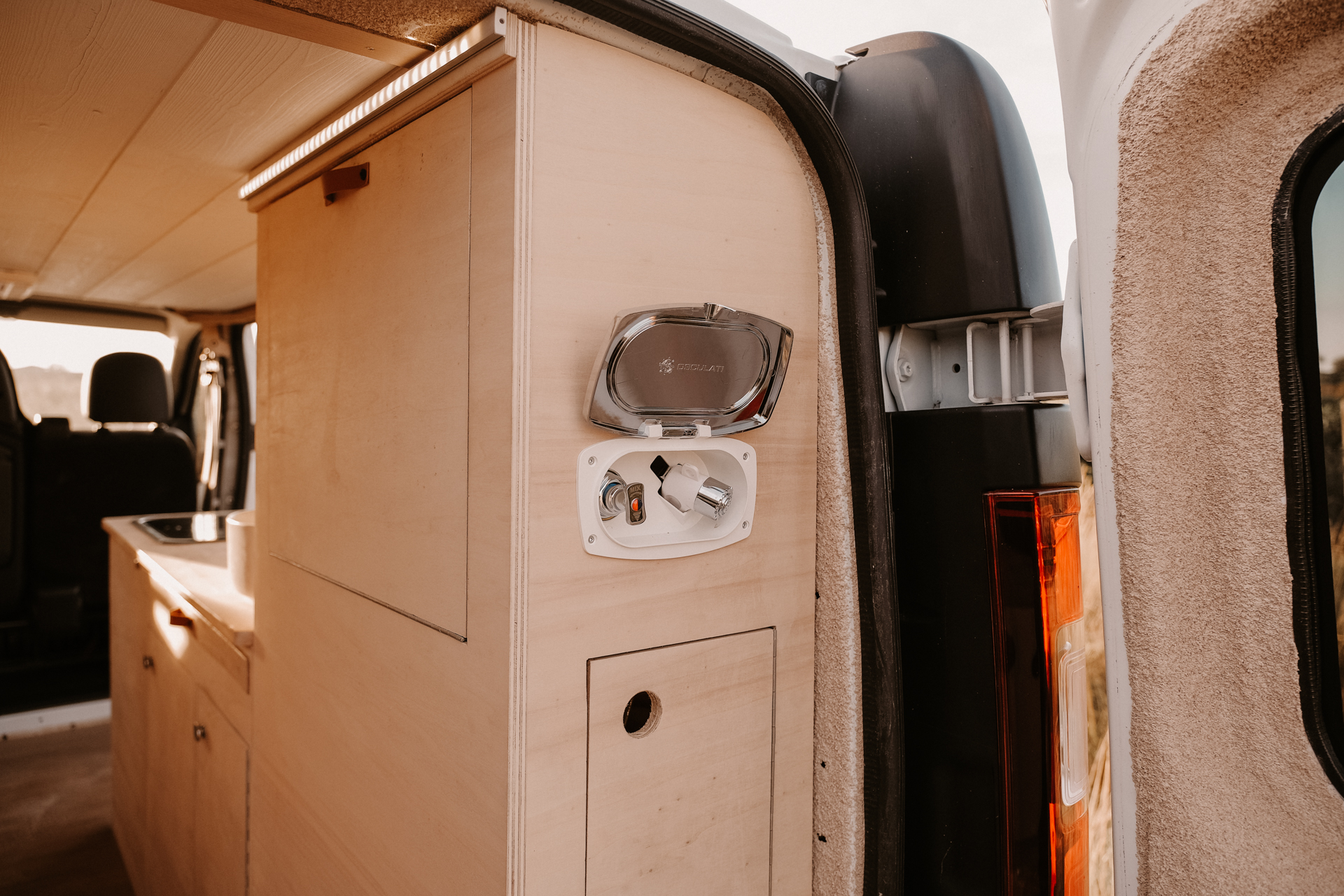 Douchette extérieure eau froide + chaude 