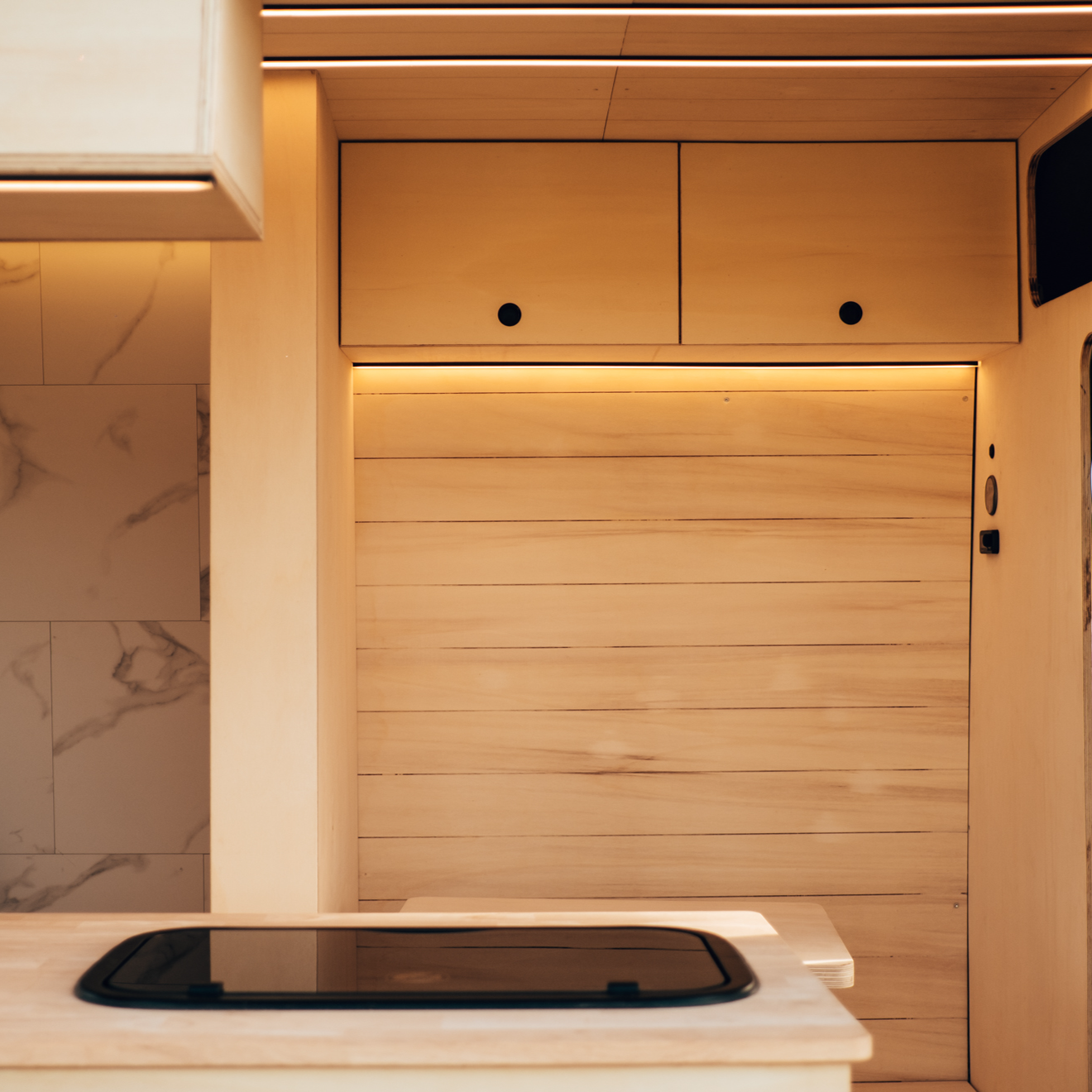 Contreplaqué peuplier effet lambris brut