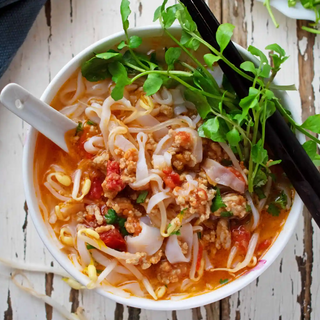 Rice Noodle Soup - Khao Soi Moo (Pork)