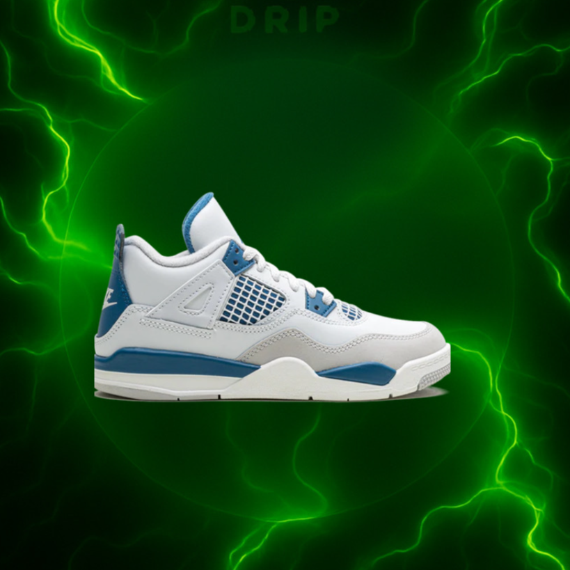 Jordan 4 'Military Blue' Replicas 