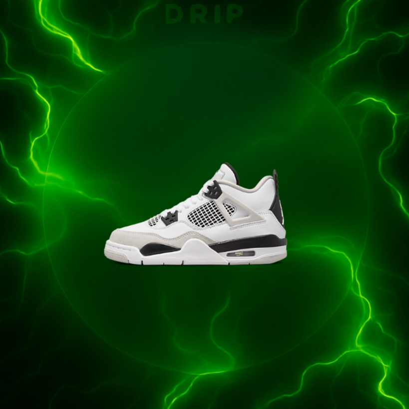 Jordan 4 'Military Black' Replicas 