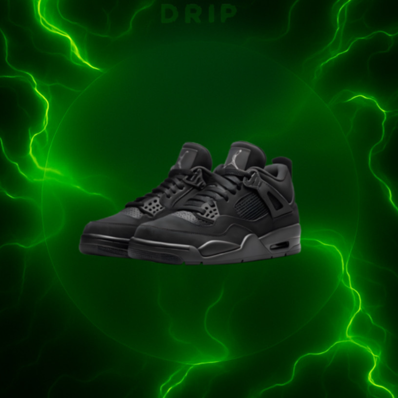 Jordan 4 'Black Cat' Replicas 