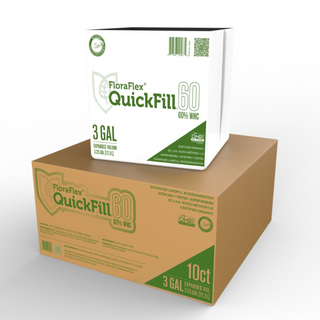 3 GAL QUICKFILL™ | 45% WHC | EXPANDABLE ORGANIC COCO COIR PLANT MEDIUM | 10PK