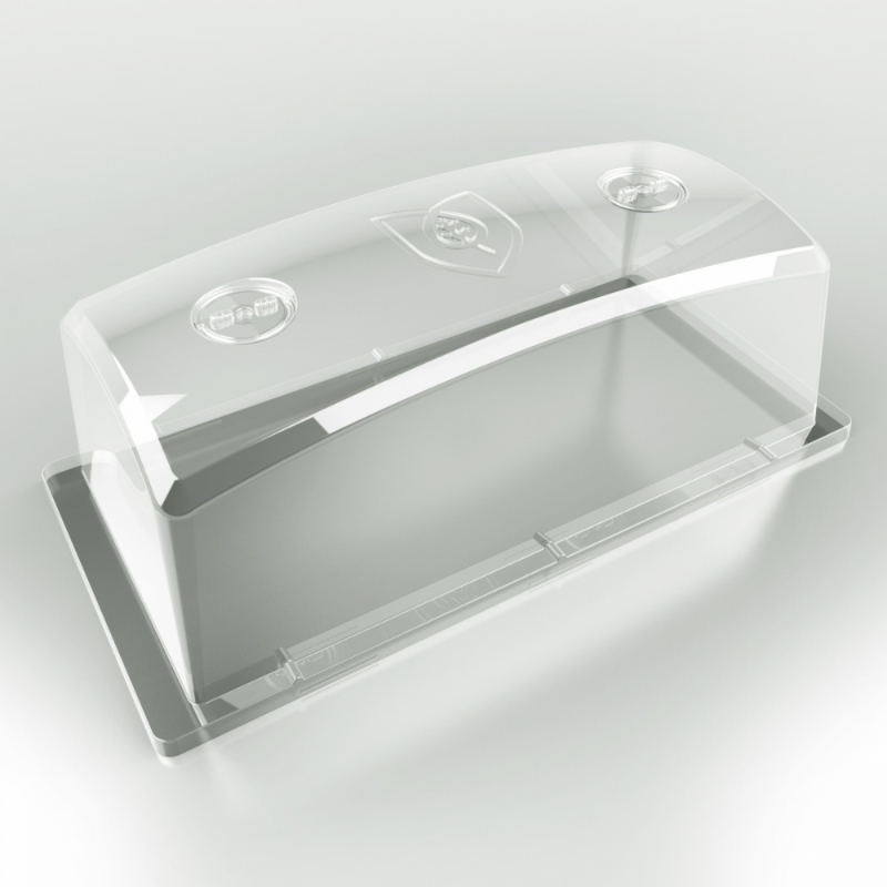 INCUBATOR DOME | PAIR W/ INCUBATOR OUTER TRAY & 50 CELL INNER TRAY Main Image