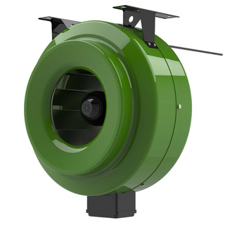 QUIET 12 INCH 1100 CFM INLINE DUCT VENTILATION FAN WITH VARIABLE SPEED CONTROLLER HYDROPONICS GROW AIR CIRCULATION, 12"