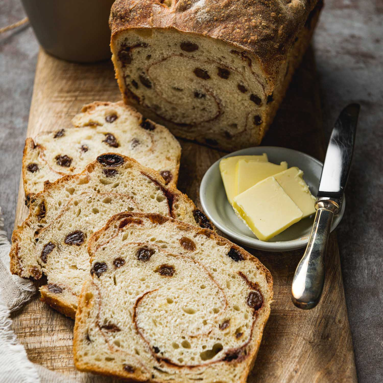 Cinnamon Raisin Sandwich Loaf