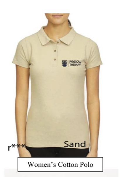 Navy Women's Cotton Polo  Large Image
