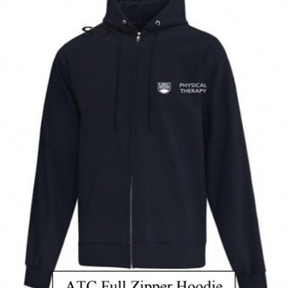 Navy ATC Full Zipper Hoodie  Image