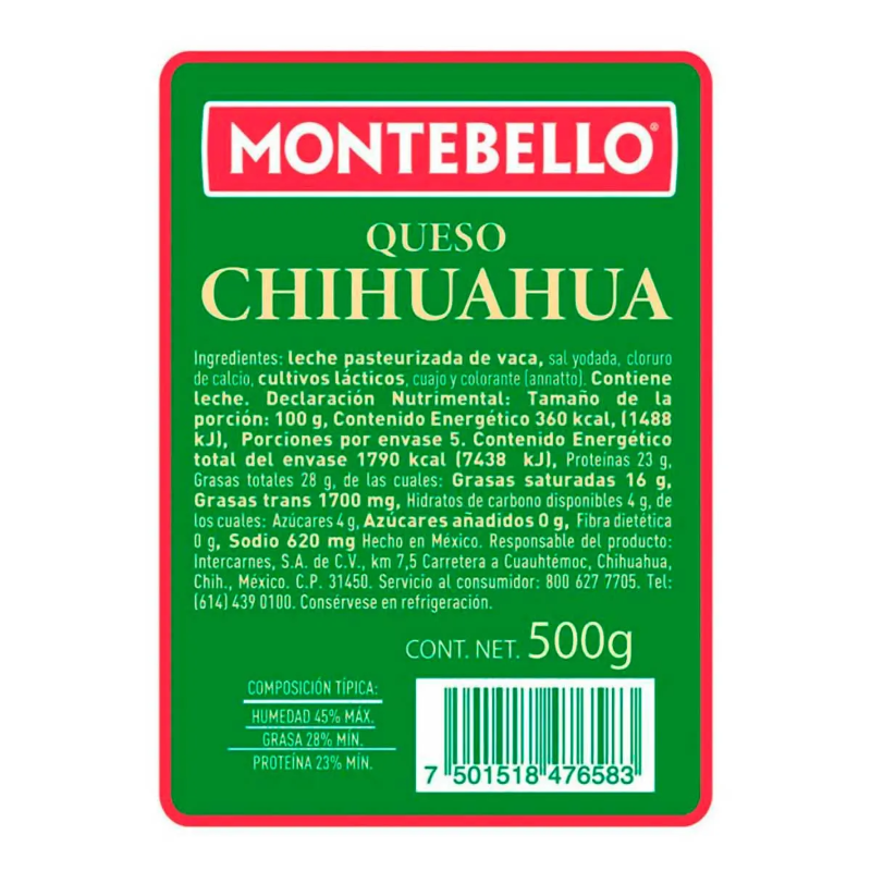 Chihuahua Cheese  Main Image