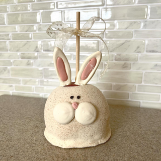 Easter Bunny Caramel Apple 