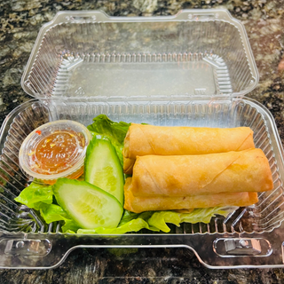 Vietnamese-Styled Egg Rolls with Spicy Fish Sauce