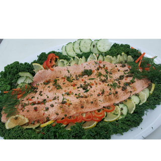 Poached Salmon (minimum 3 lbs)